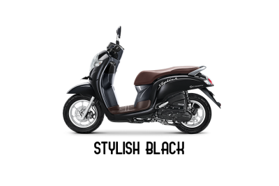 Scoopy Stylish ( Màu Đen)