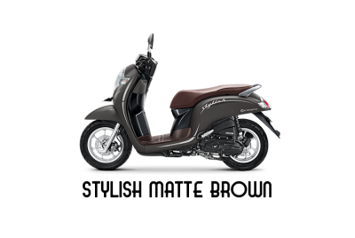 Scoopy Stylish ( Màu Nâu Nhám)